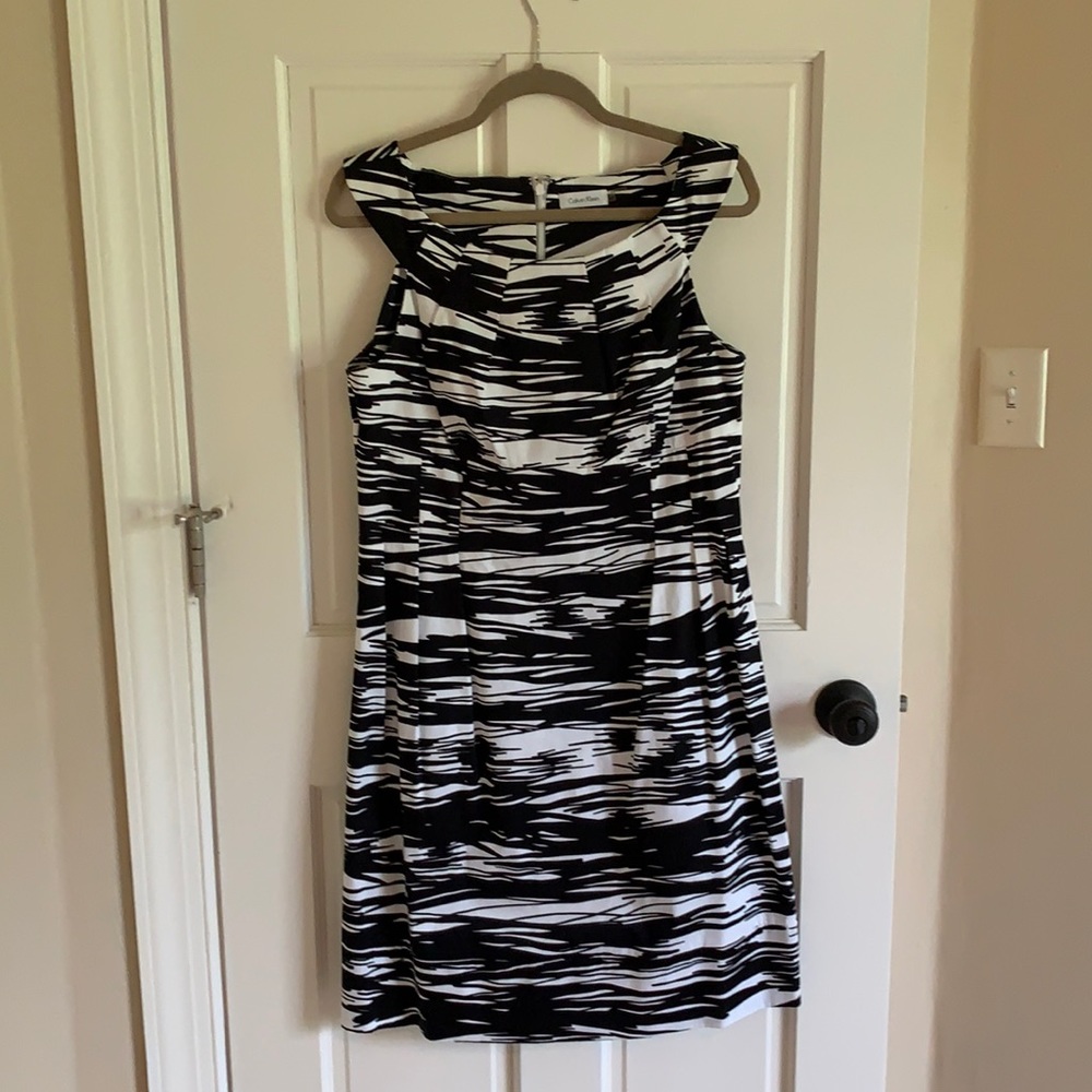 Calvin Klein knee length dress. Never worn